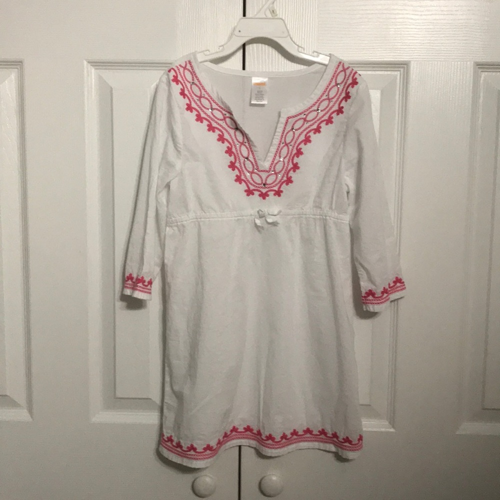 GYMBOREE DRESS SHIRT with rhinestones on the chest